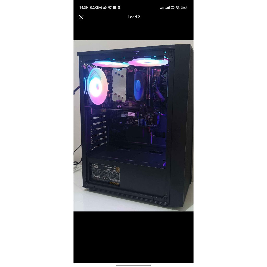 Paket Ryzen 5 5600G Ram 8Gb 256Gb + AOC 24 Inch