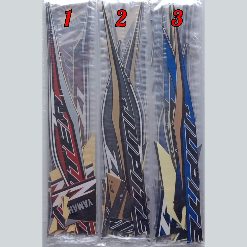 Stiker Striping Motor Standar Pabrikan Yamaha Jupiter Z1 2021 - Stiker Jupiter Z1 2021