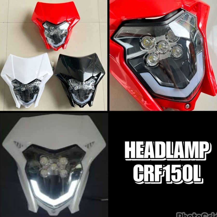 HEADLAMP HONDA CRF 150L LAMPU MOTOR HONDA CRF 150L