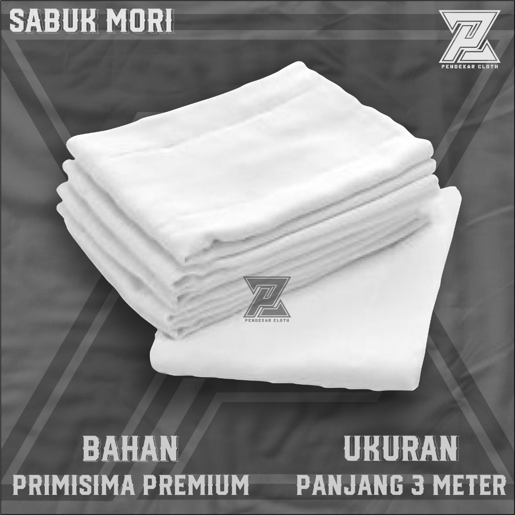 Sabuk Mori Bahan Primisima - Sabuk Mori Psht - Kain Mori Psht Premium
