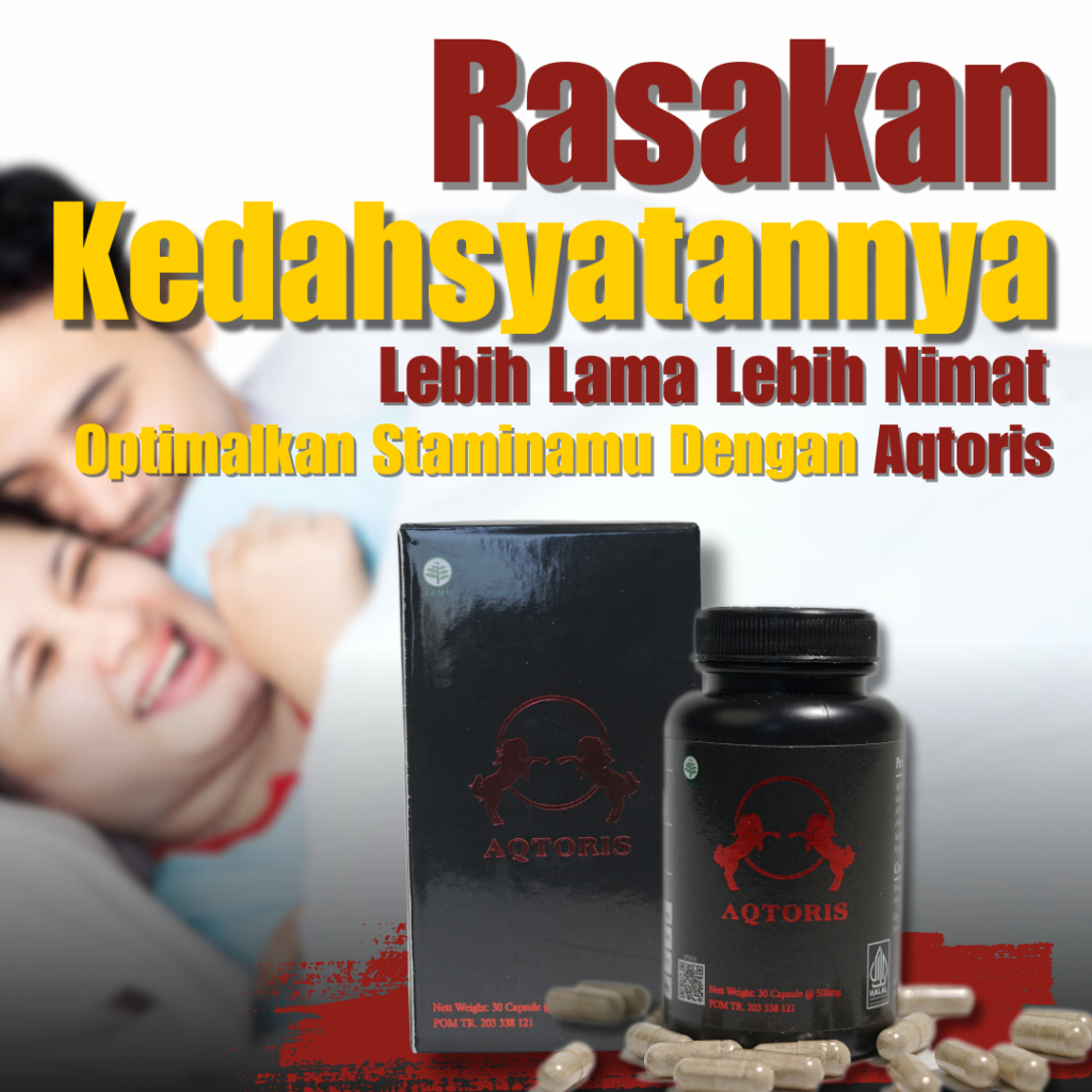 AQTORIS SUPLEMEN STAMINA PRIA DEWASA IMUNITAS TUBUH KUAT DAN TAHAN LAMA