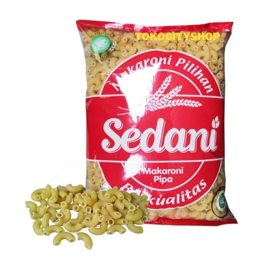 

Sedani Makaroni PIPA 1 Dus 10 Pcs / Macaroni Pasta KARTON 10kg