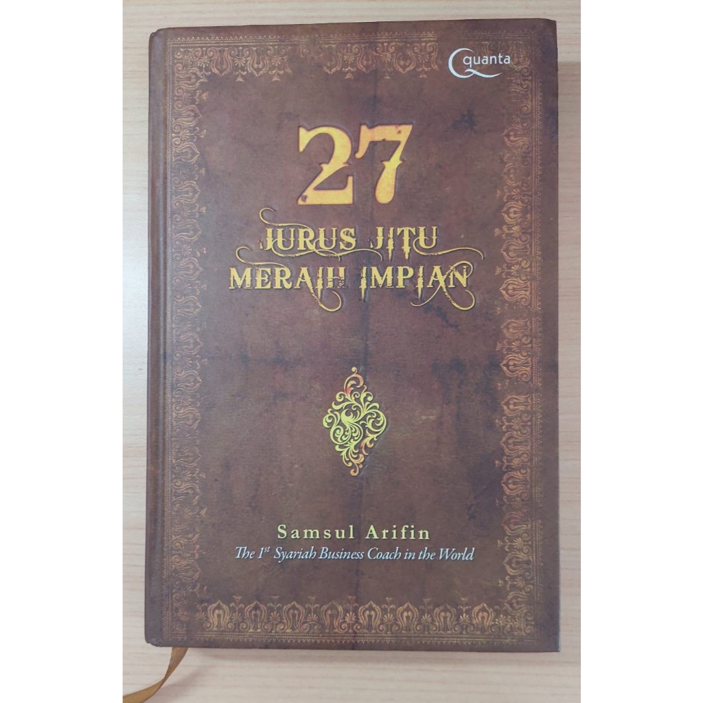 Jual murah buku motivasi islami 27 Jurus Jitu Meraih Impian karya Samsul Arifin The 1st Syariah Busi
