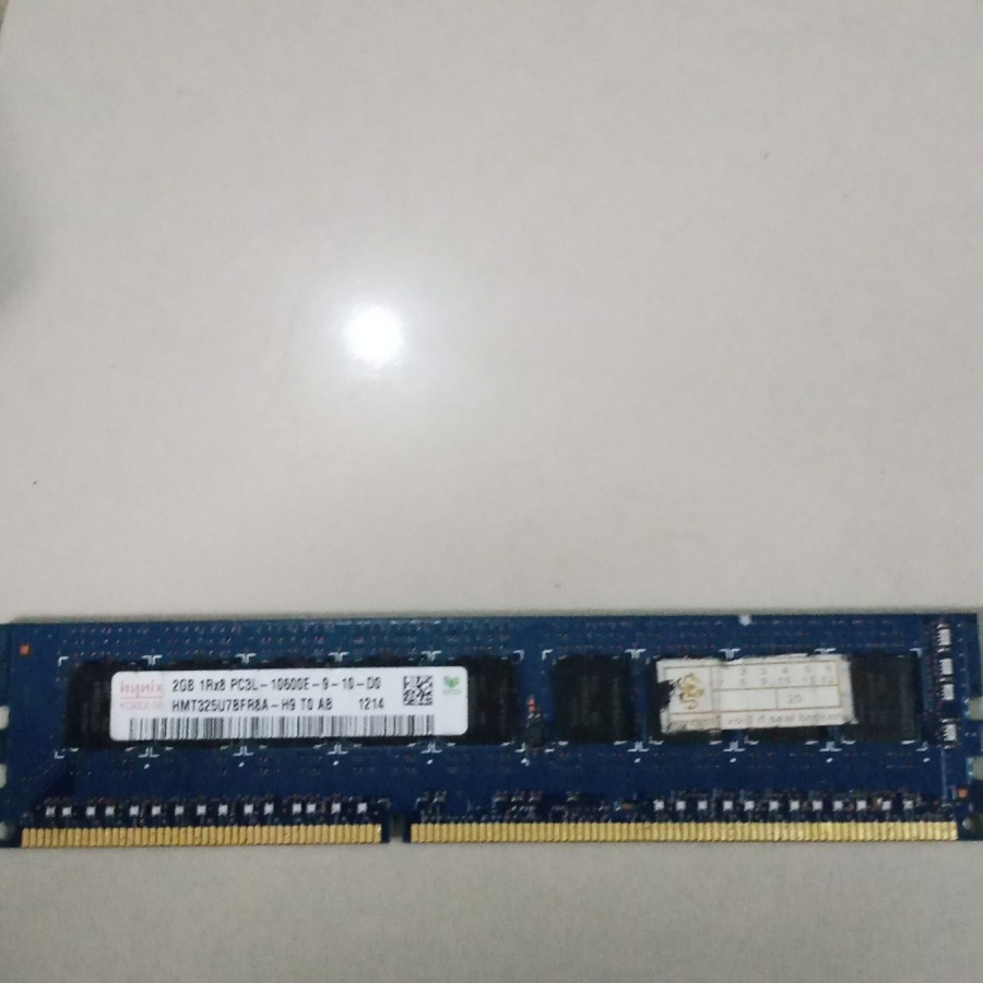 memory hynix 2Gb 1R×8 PC3L-10600E