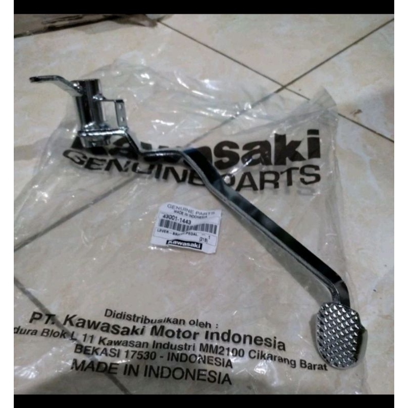 pedal rem injekan rem belakang blitz blitz r 43001-1443 original