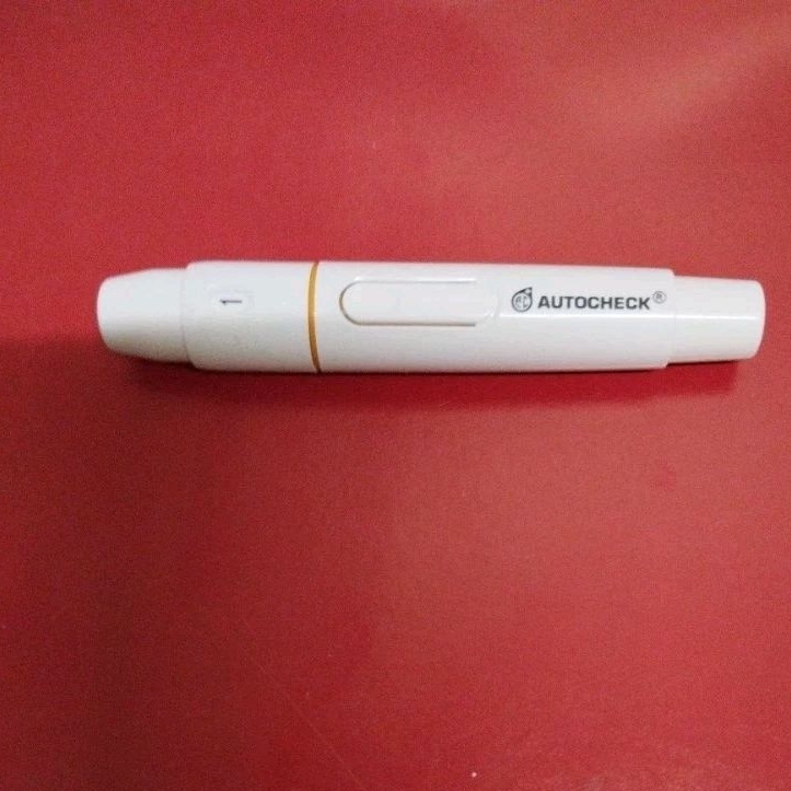 Pen Lancing Device Autocheck Lancet Pen Auto check Jarum Penusuk