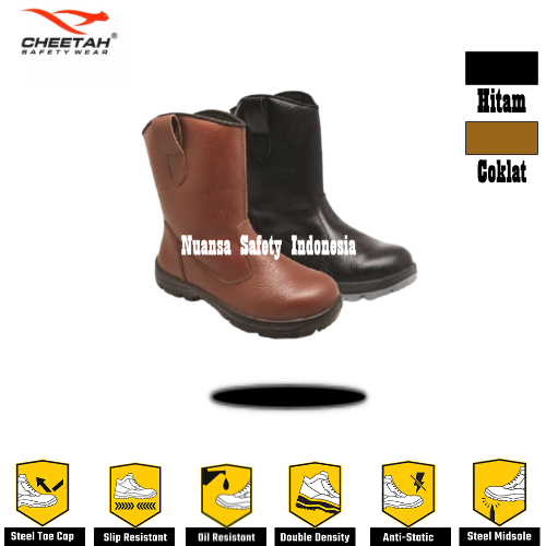 Sepatu Safety Cheetah 7288 C Original 100% - Safety Shoes Cheetah 7288 C Berkualitas