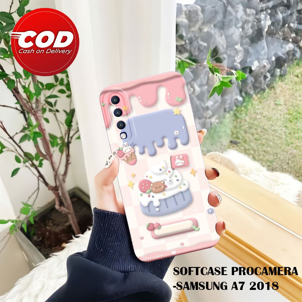 Case Samsung A7 2018 / Samsung A750 Karakter Motif Terbaru