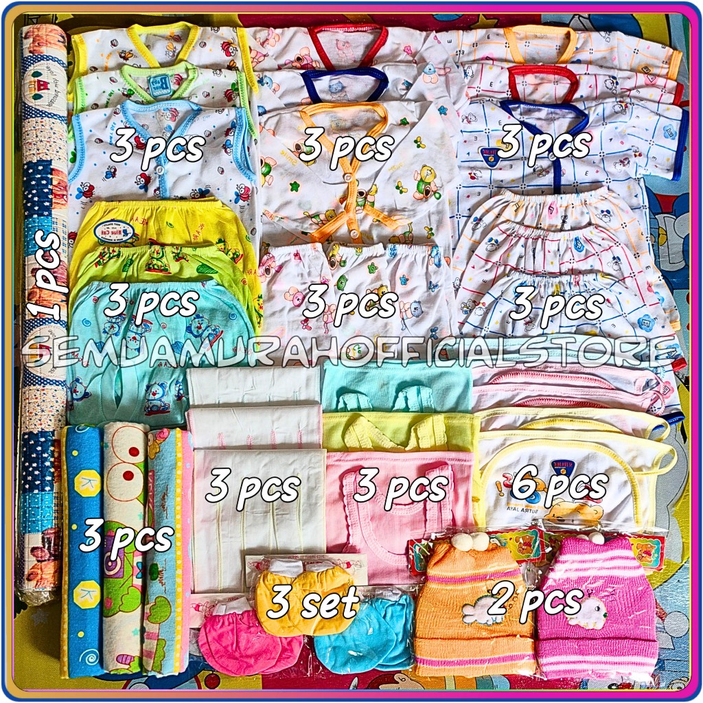 Mby - Perlengkapan Bayi Baru Lahir Newborn Lengkap Dan Komplit Paket Hemat Peralatan Baby Murah