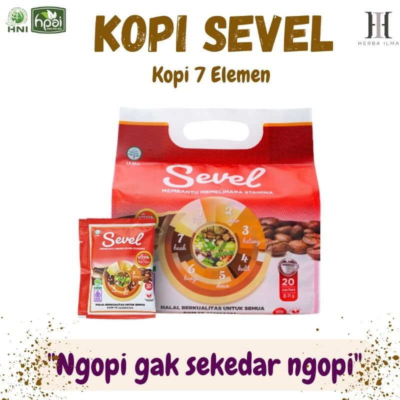 

KOPI SEVEL HNI HPAI KOPI 7 ELEMEN [HARGA UNTUK 1 SACHET]