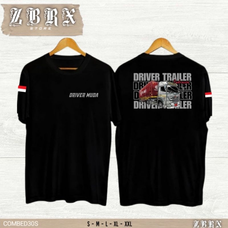 KAOS DRIVER MUDA DRIVER TRUCK TRAILER