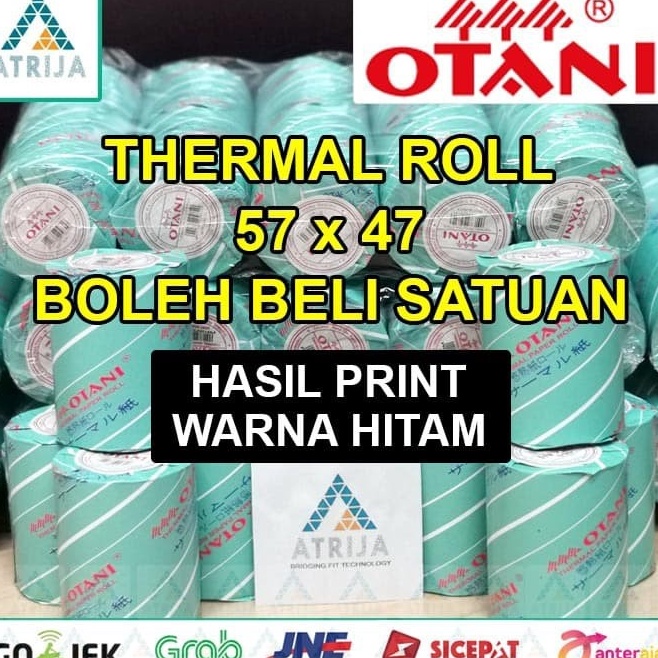 

1 BOX 1 Pcs Otani 57x47 Kertas Thermal Roll Struk Kasir 57 x 47 ART G6D5