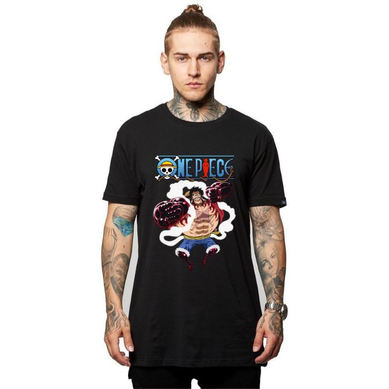 KAOS ONE PIECE|KAOS LUFFY|BAJU ONE PIECE|BAJU ANIME ONE PIECE|KAOS ANIME ONE PIECE MONKEY D LUFFY|BA