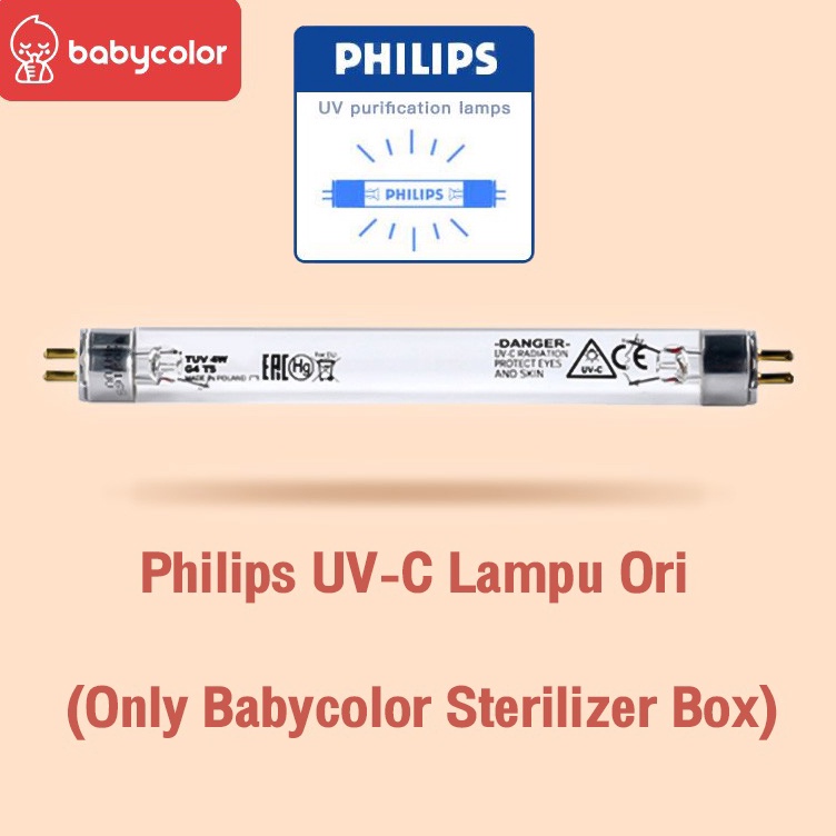 JOJOTOY UV LED Sterilizer Philips Lamp Sterilizing Light Lampu Sterilisasi Kabinet Box 18L  22L