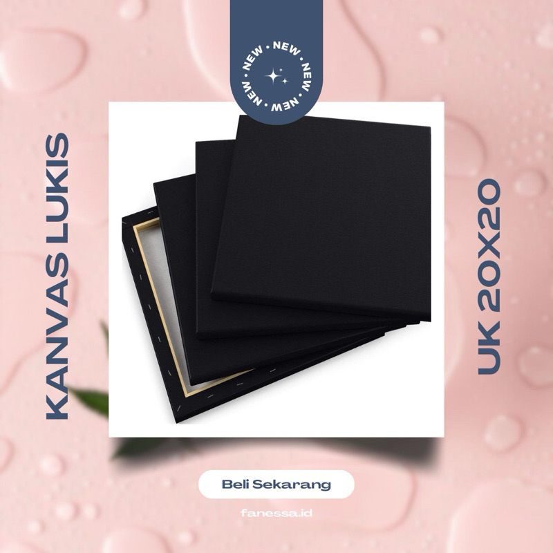 

KANVAS LUKIS 20x20 cm POLOS HITAM | KANVAS LUKIS | KANVAS HITAM| KANVAS POLOS 20X20cm | KANVAS POLOS UKURAN 20x20cm