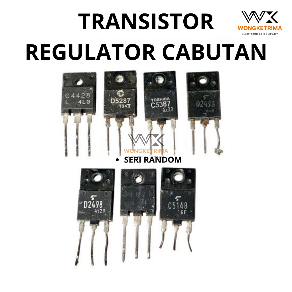 Transistor Regulator Cabutan AC Matic SMPS Mesin Tv Monitor Crt