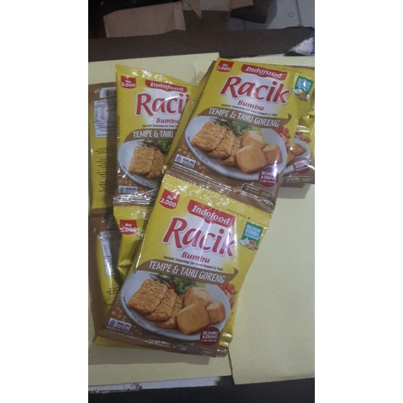 

PROMO RACIK TEMPE DAN TAHU GORENG INSTANT SEASONING 20GRAM