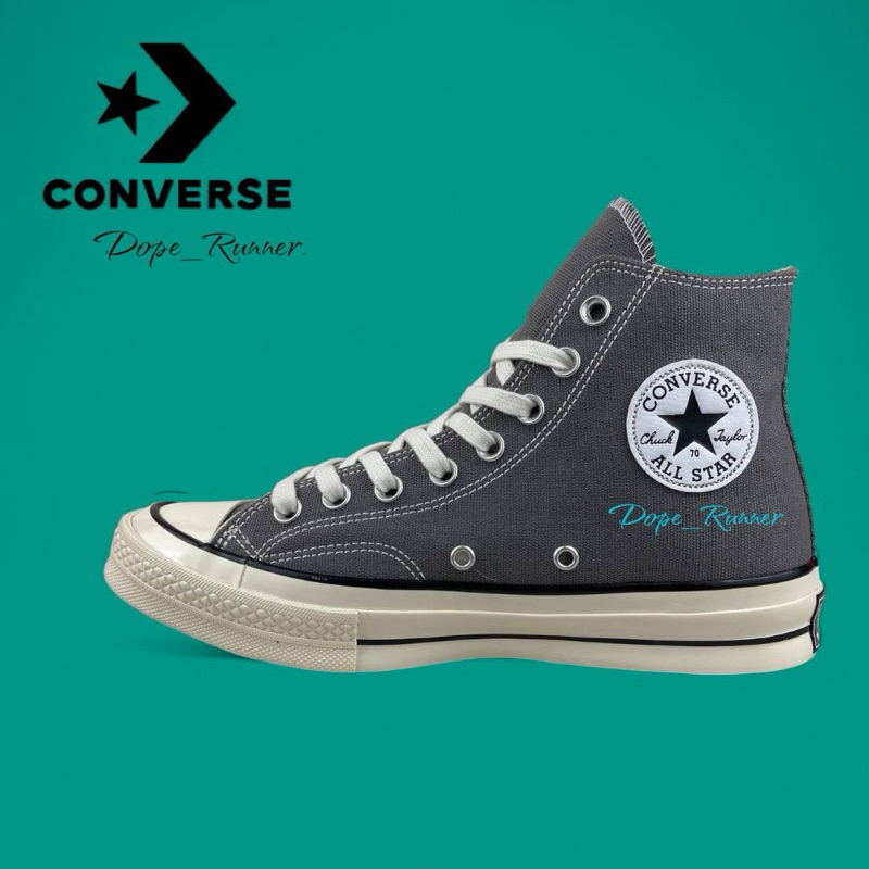 Sepatu Converse wanita pria All Star 70s Grey White High Egret Sneakers Peria Wanita Premium Madein 