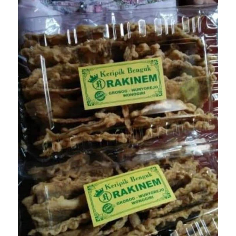 

Kripik benguk Wonogiri,sangat terkenal lezattt guriih.250 gr