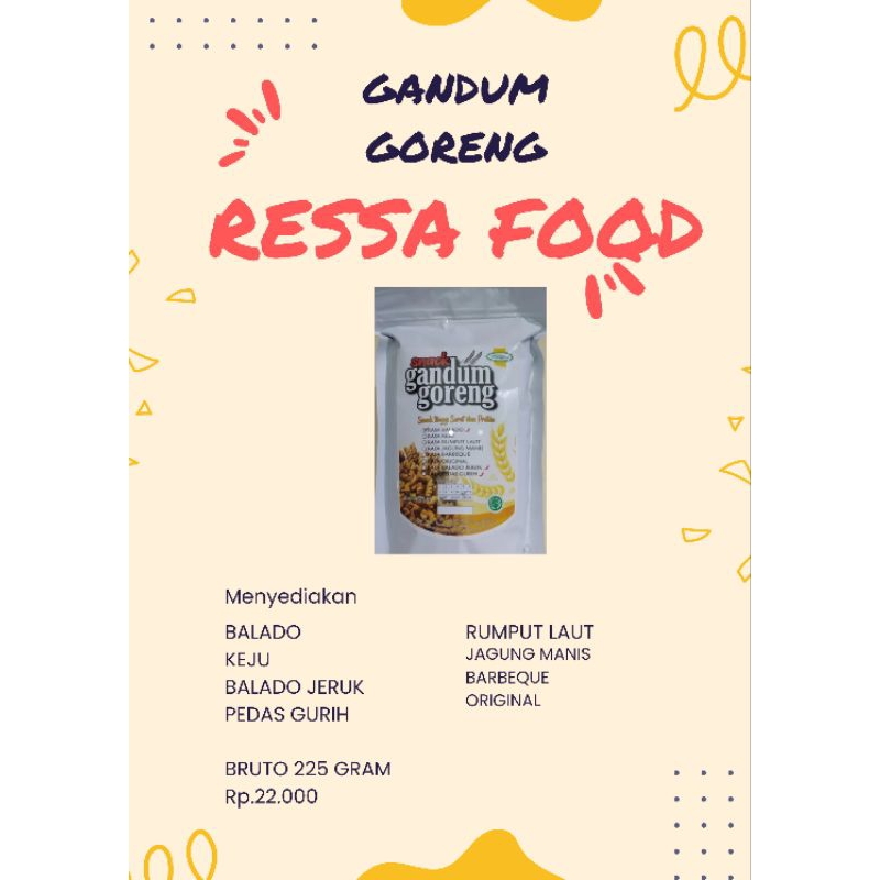 

GANDUM GORENG ORIGINAL 225 Gram