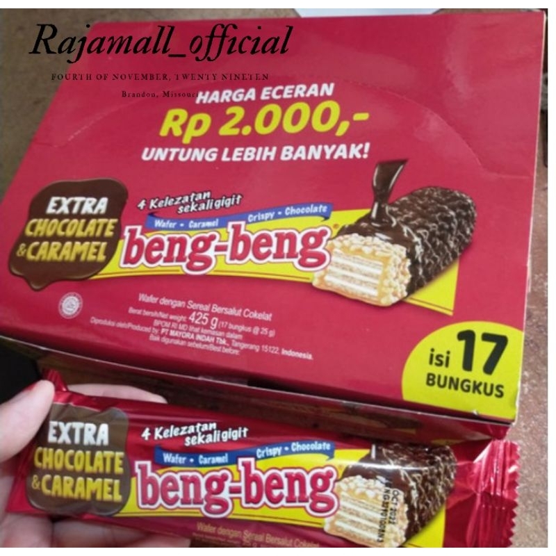 

NEW Beng Beng 1 Pack isi 17 pcs eceran 2.500