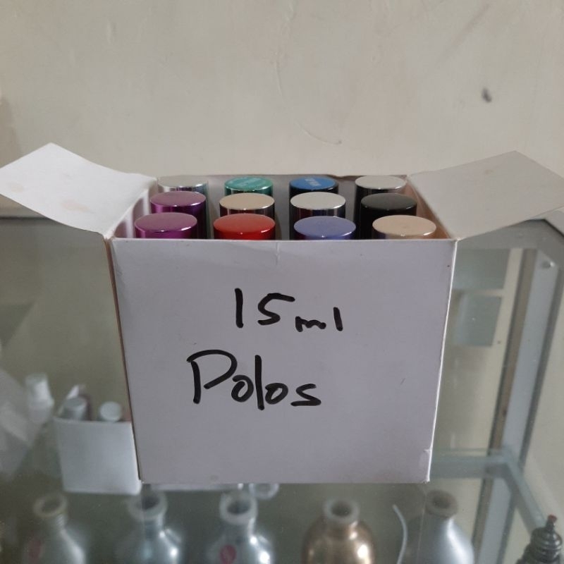 Botol Parfum Kosong 15ml Labor Polos (per lusin)