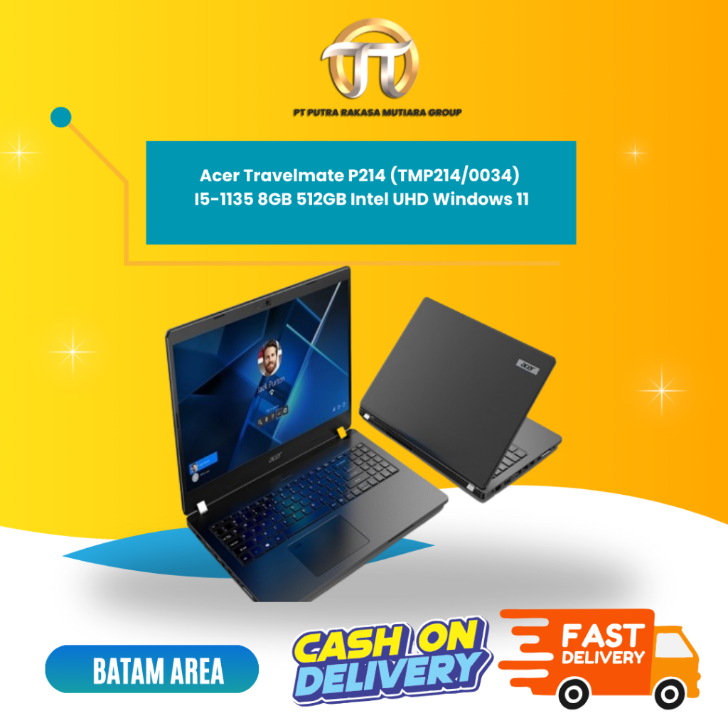 Laptop Acer Travelmate P214 Core-I5 (TMP214/0034) Core I5-1135G7