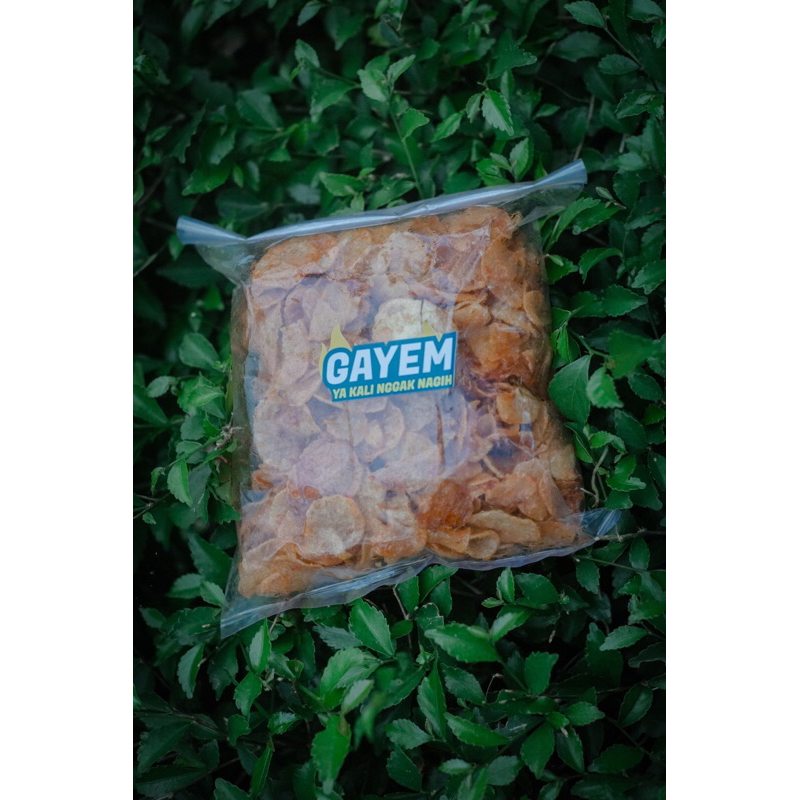 

Keripik Kentang Balado Gayem Gurih Pedas Mantap 250gr