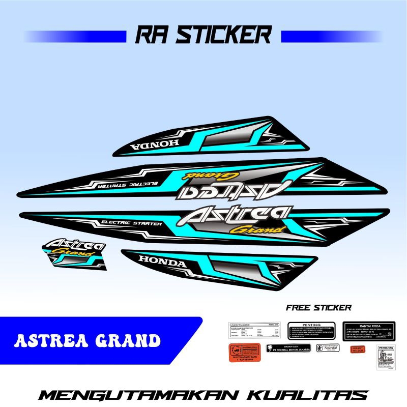 [COD] STRIPING ASTREA GRAND, STRIPING DREAM, ASTREA GRAND, STRIPING ASTREA TERBARU, STRIPING ASTREA 