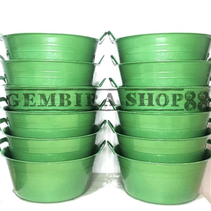 KP8 Bak kuping  Bak Plastik  Bak Bulat  Bak serbaguna 3 warna COD