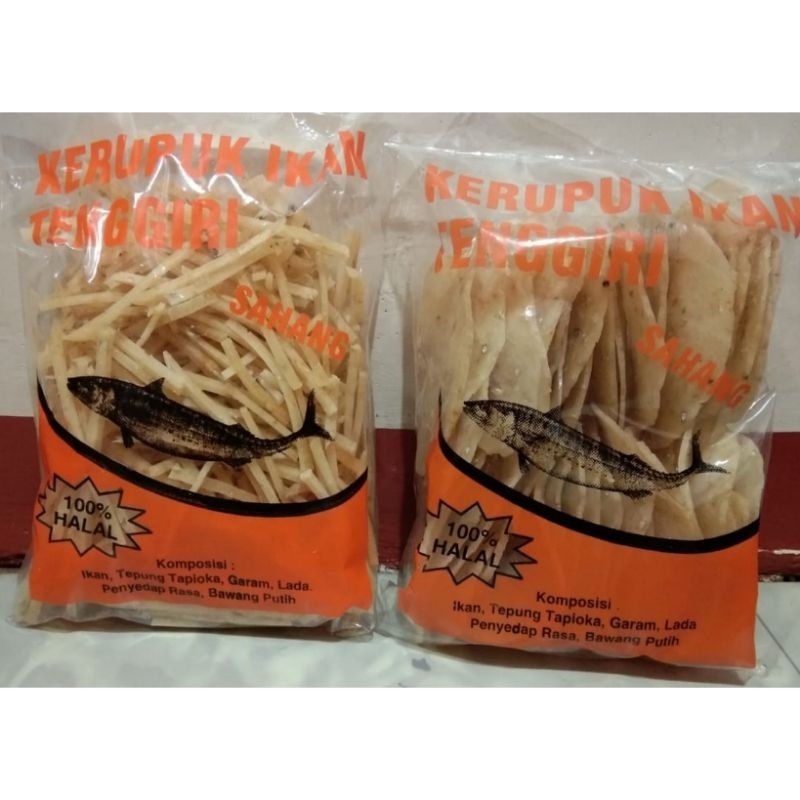 

Kerupuk Ikan Tenggiri Sahang Khas Pontianak / Krupuk Ikan Tenggiri / Oleh Oleh Khas Pontianak / Krupuk Mentah / fish Crackers Mackerel