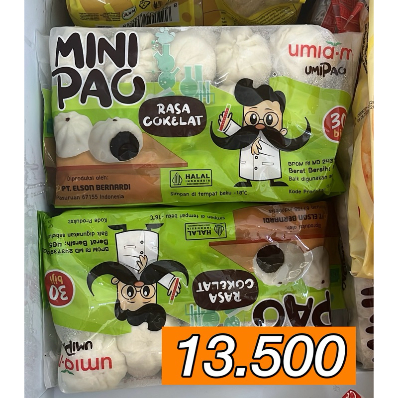 

Umiami minipao coklat isi 30pcs