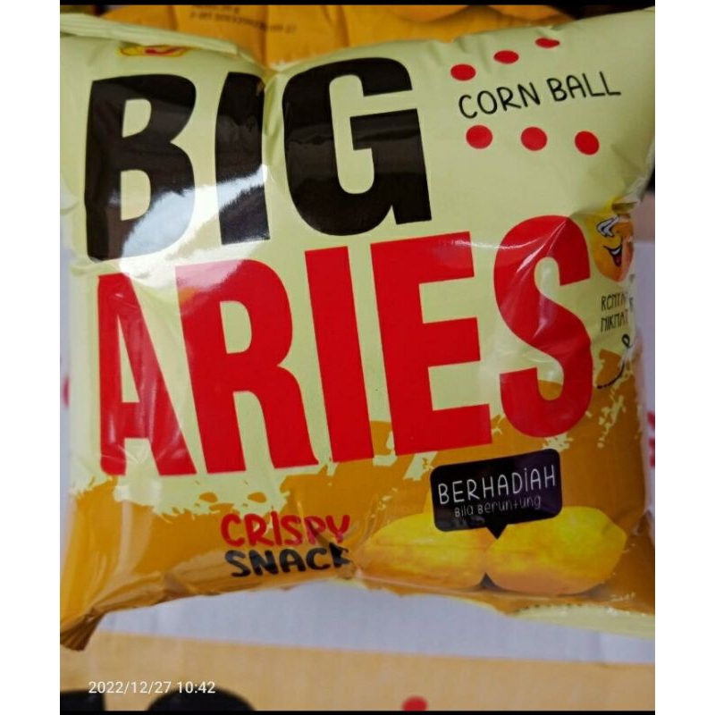 

Chiki big aries 10 pcs Snack berhadiah jika beruntung