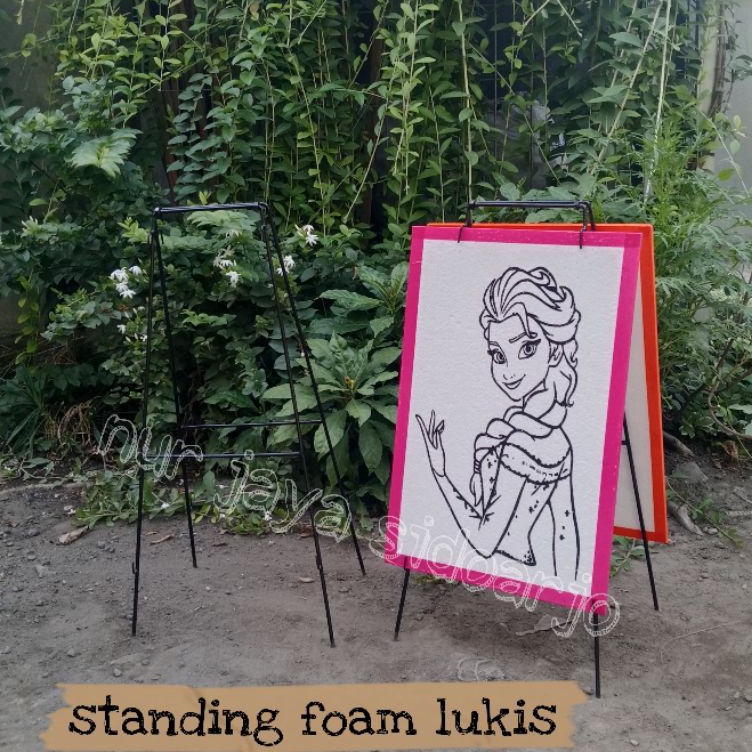 

STANDING FOAM LUKIS BESI 6 MM MEJA PENYANGGA FOAM LUKIS BESAR ART S3D7