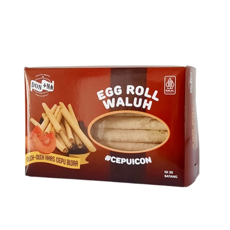 

Eggroll Waluh Eco DONNA Healthy Snack Oleh-oleh Khas Cepu Blora