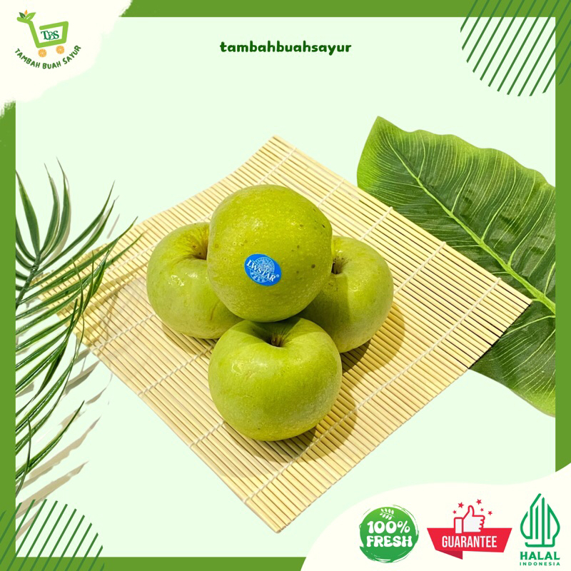 

APEL GRANNY SMITH 1 KG (KHUSUS SAMEDAY DAN INSTAN)