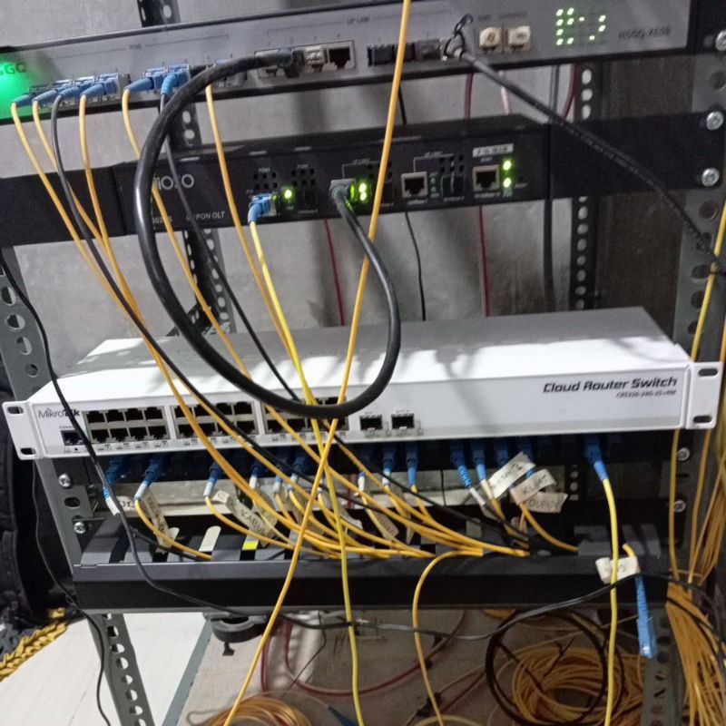 Mikrotik CRS 326 2S+ 24G bekas masih oke