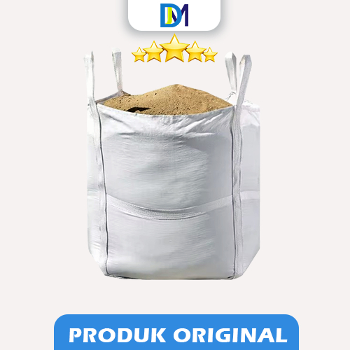 Karung Jumbo Bag 1 Ton Terlaris Jumbo Murah Bag Bekas 1 Ton (putih)
