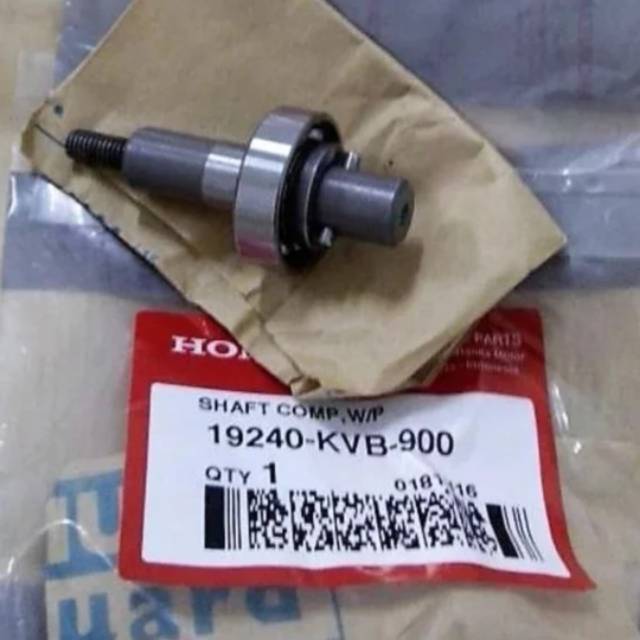 shaft water pump vario 110 as water pump assy 19240kvb900 as water pump Ori honda