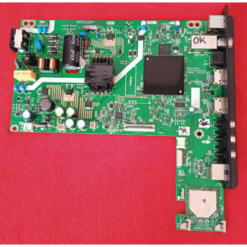 MESIN MB MAINBOARD MAINBOAR MAINBOR MODUL TV COOCAA COOCA COCOA COCA 32Z72 32Z7