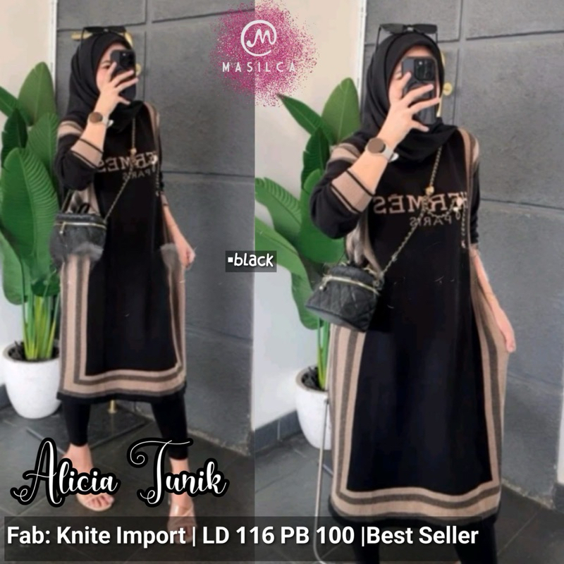 nice long tunik valent tunik rajut tunik jumbo ld 130 xxl xxxl tunik import rajut wanita kekinian