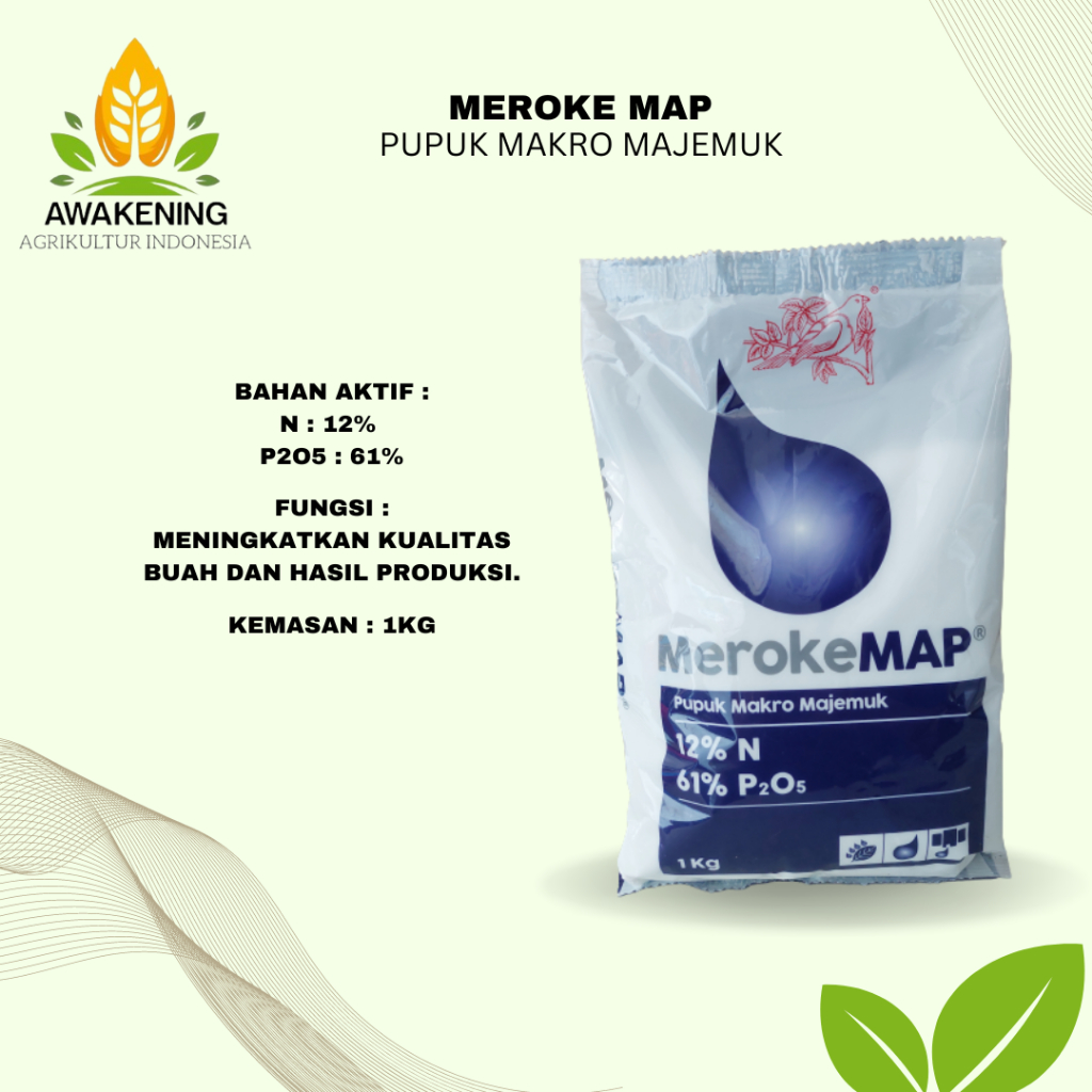 PUPUK MAP MEROKE 1KG