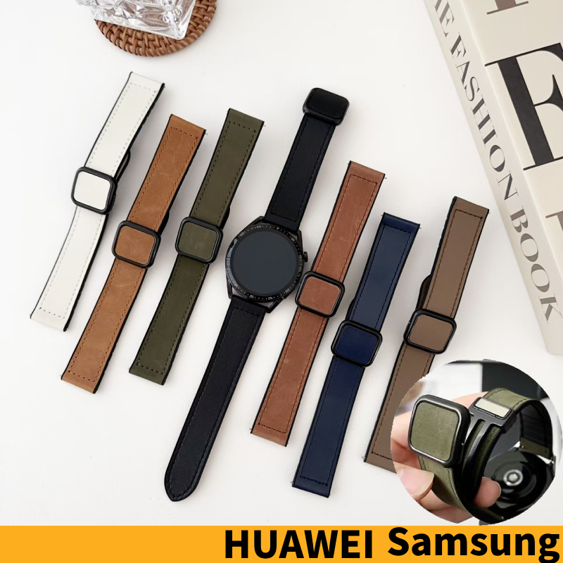 Kulit strap For HUAWEI Watch GT 5 4 3 Strap / Samsung Galaxy Watch STRAP 20MM/22MM Watch strap Brace