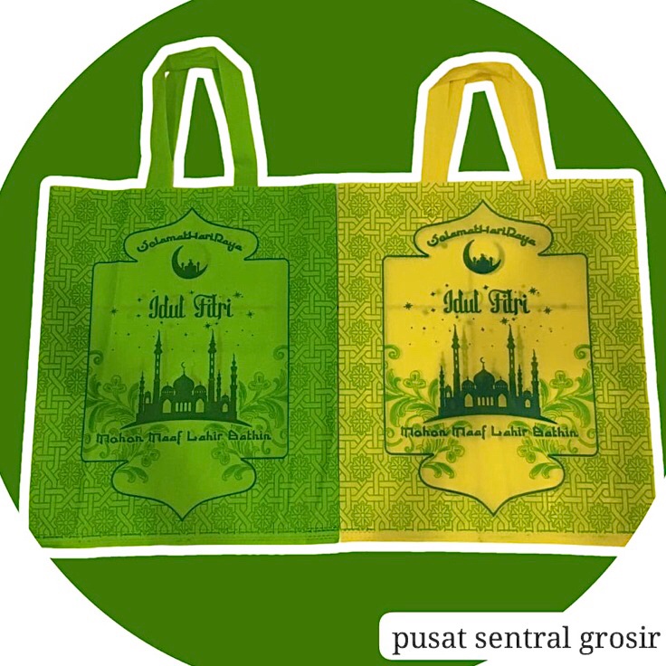 

Paling Popular Tas idul fitri edisi lebaran 224 38x45 Gambar 2sisi isi12pcs