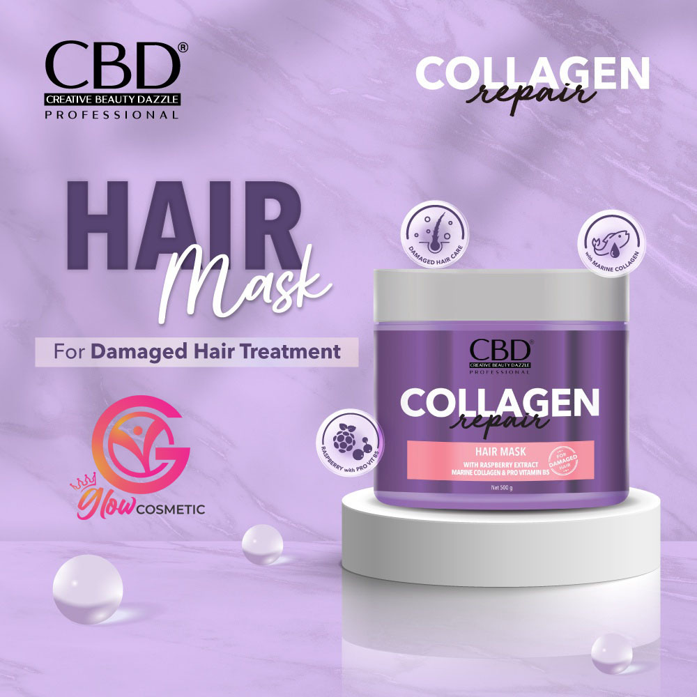 CBD Collagen Repair Hair Mask | HAIR MASK CBD COLLAGEN