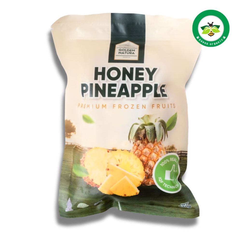 

Honey Pineapple Premium Frozen Fruits | GOLDEN NATURA Nanas Beku