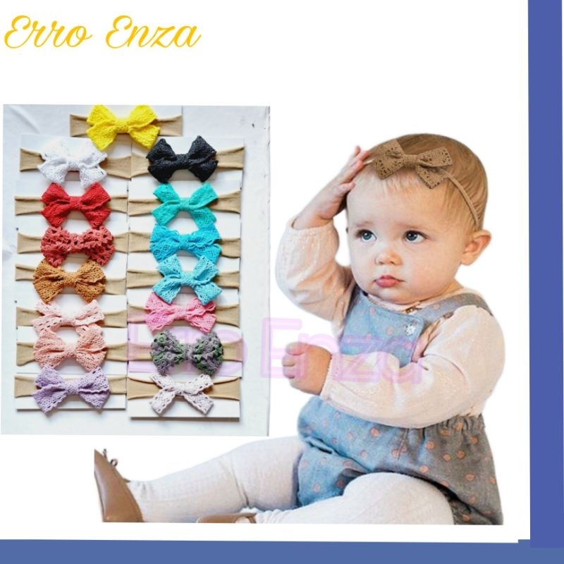 1pcs Bandana Anak Bando Bayi Vintage Nylon Headband Usa