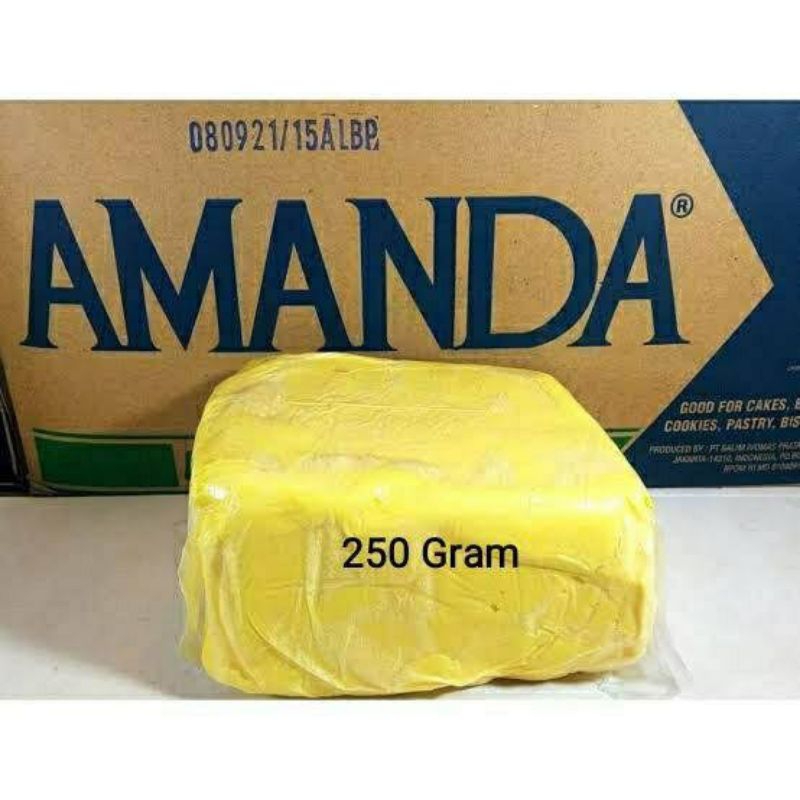 

mentega margarin Amanda 250g