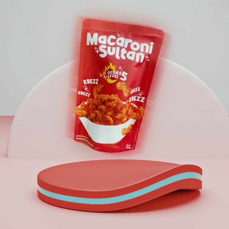 

Macaroni Sultan cekelin krezz krezz ready varian rasa