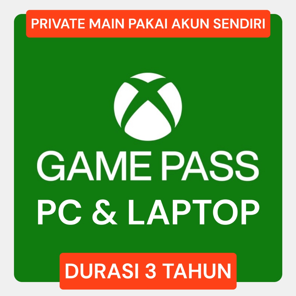 ART U4K5 XBOX PC PASS 3 TAHUN ONLINE TERMURAH BONUS GAME PC LAPTOP